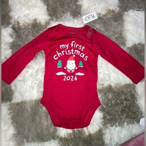 The Children's Place Red Festive Bodysuit One Piece